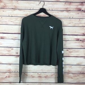 Victoria’s Secret Pink Thermal Crop Top